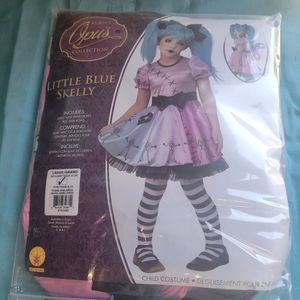 Iittle Blue Skelly Costume